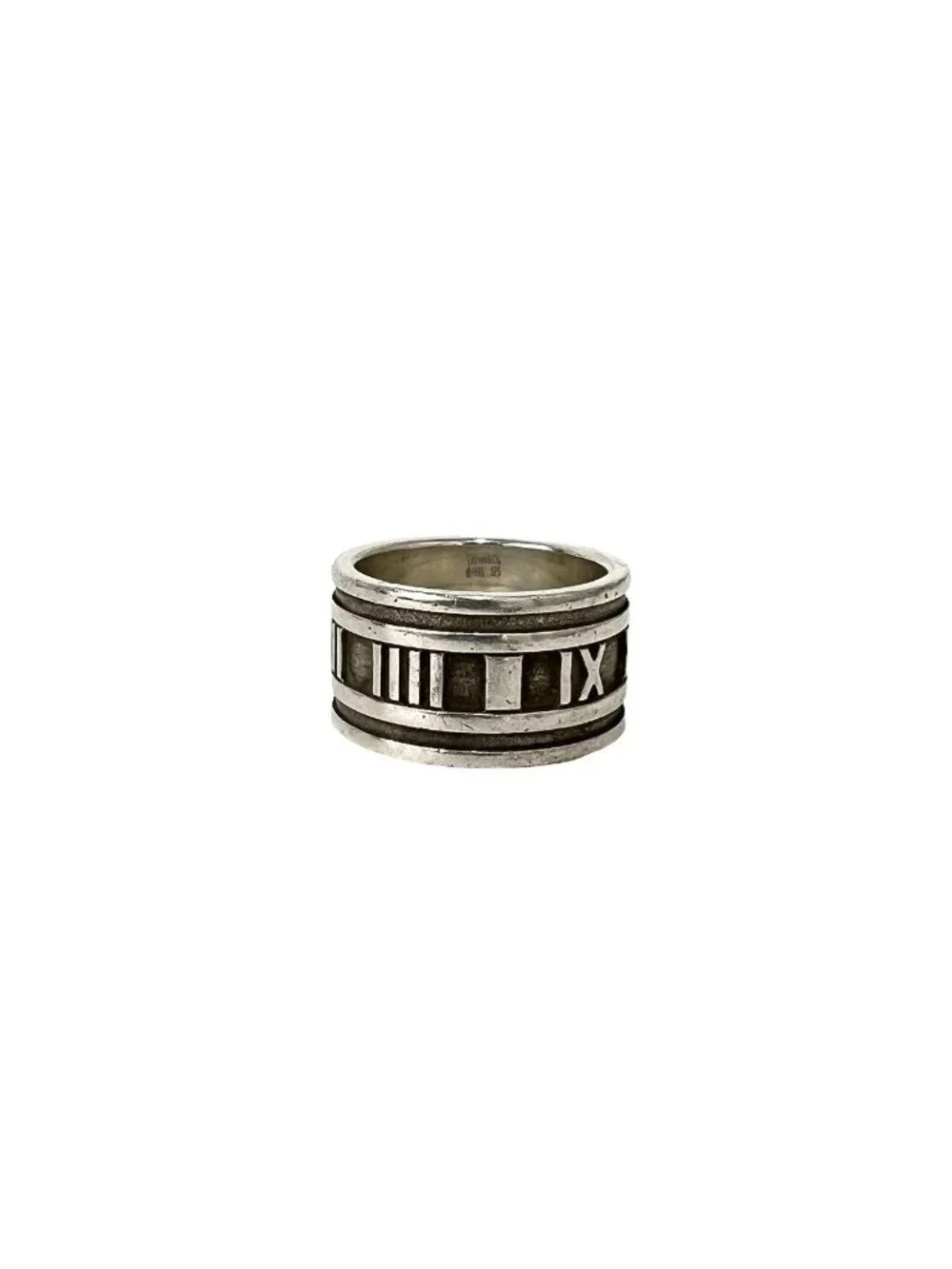 Tiffany & Co Atlas Wide Ring 925 Sterling Silver